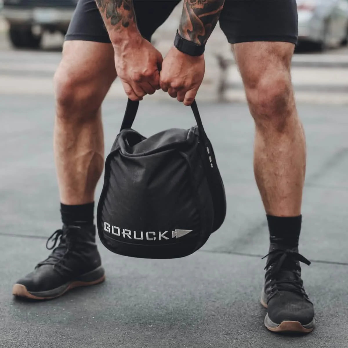 Ballistic Trainers - Mid Top - Black + Gum
