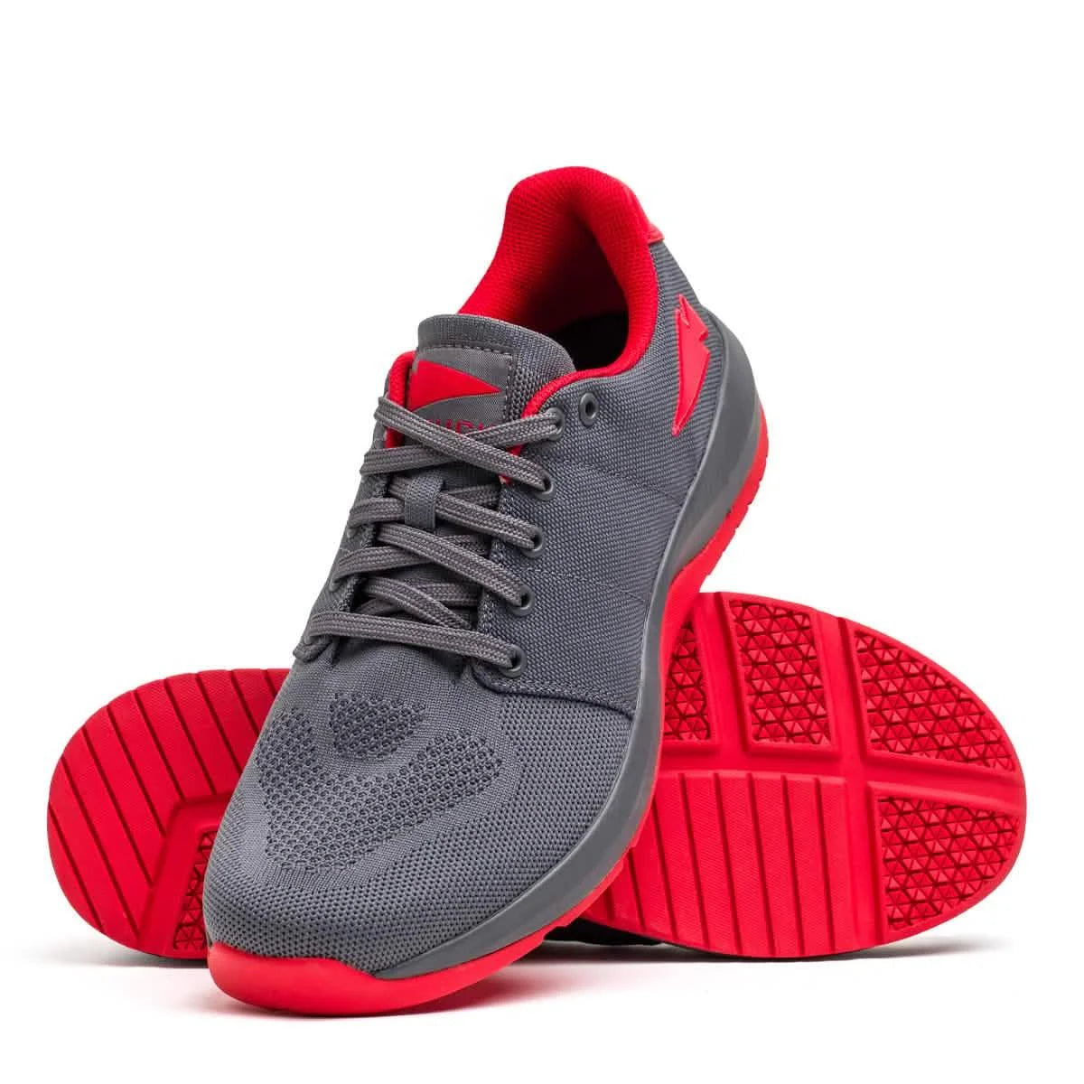 Ballistic Trainers - Wolf Grey + High Risk Red