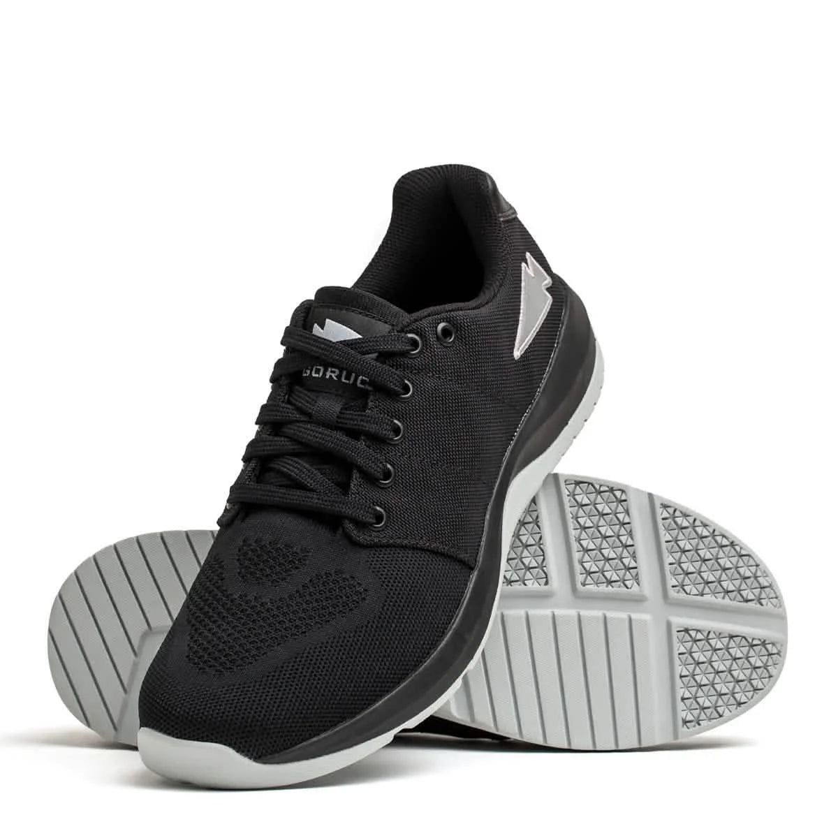 Ballistic Trainers - Black + Glacier Grey