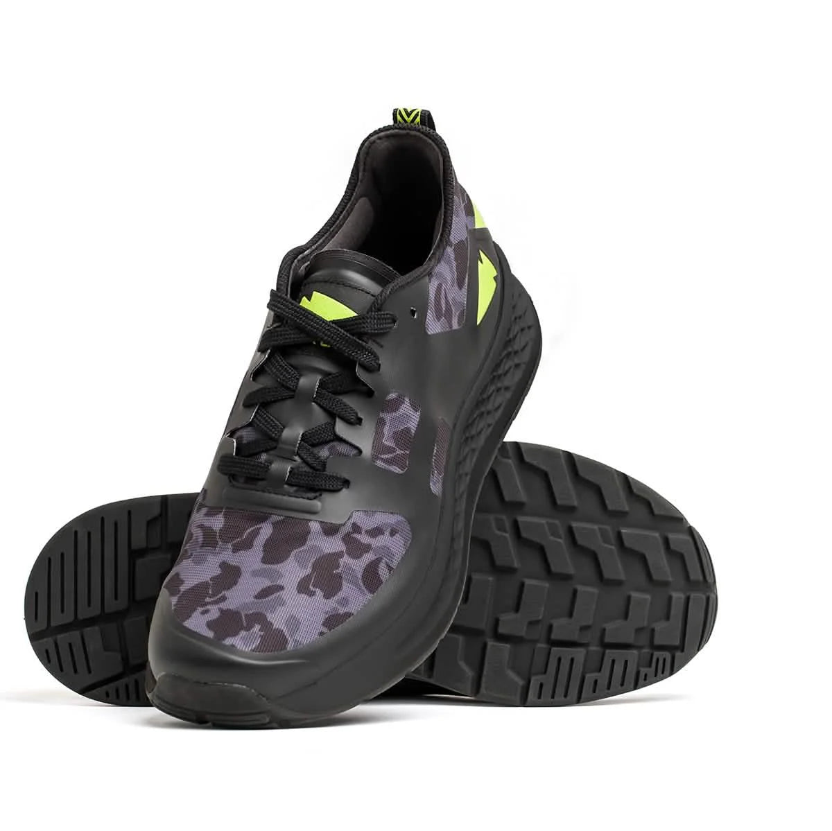 Rough Runner - Midnight Frogskin + Acid Lime
