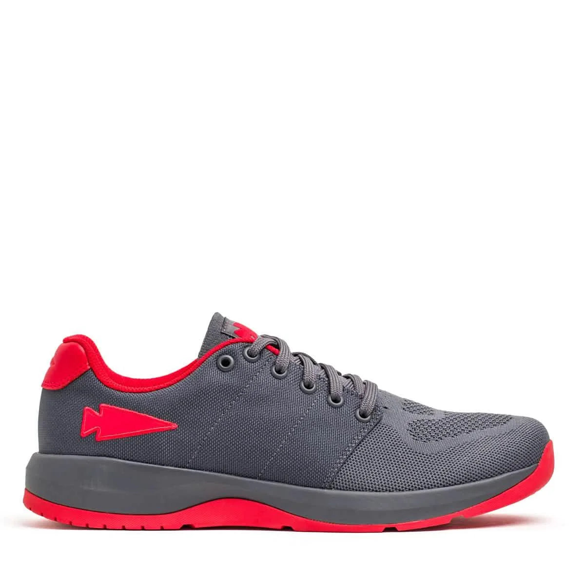 Ballistic Trainers - Wolf Grey + High Risk Red